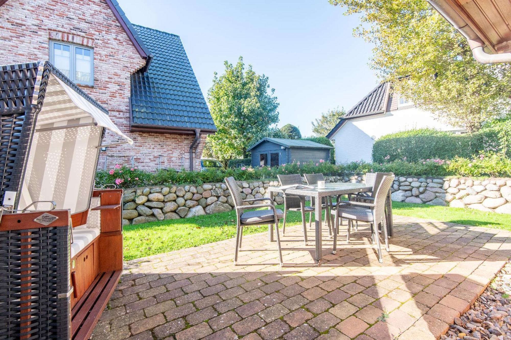 Villa Haus Grenzkrug, Haushälfte 4a Westerland Exterior foto